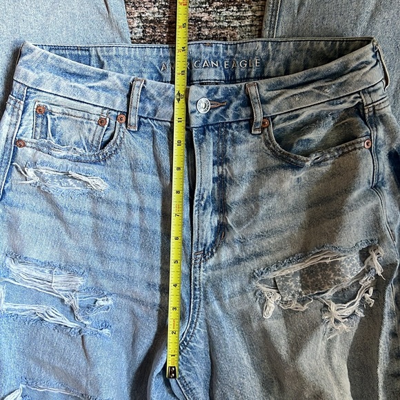 American eagle strigid wide leg jeans 8 long - Picture 2 of 6